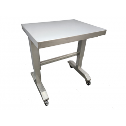 Ergonomic All stainless steel adjustable cleanroom table